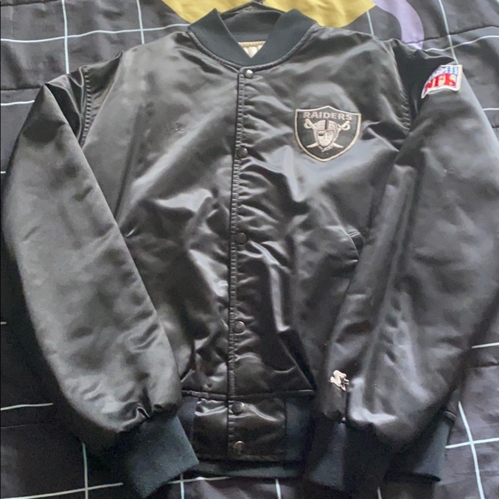 Starter Raiders Satin Jacket